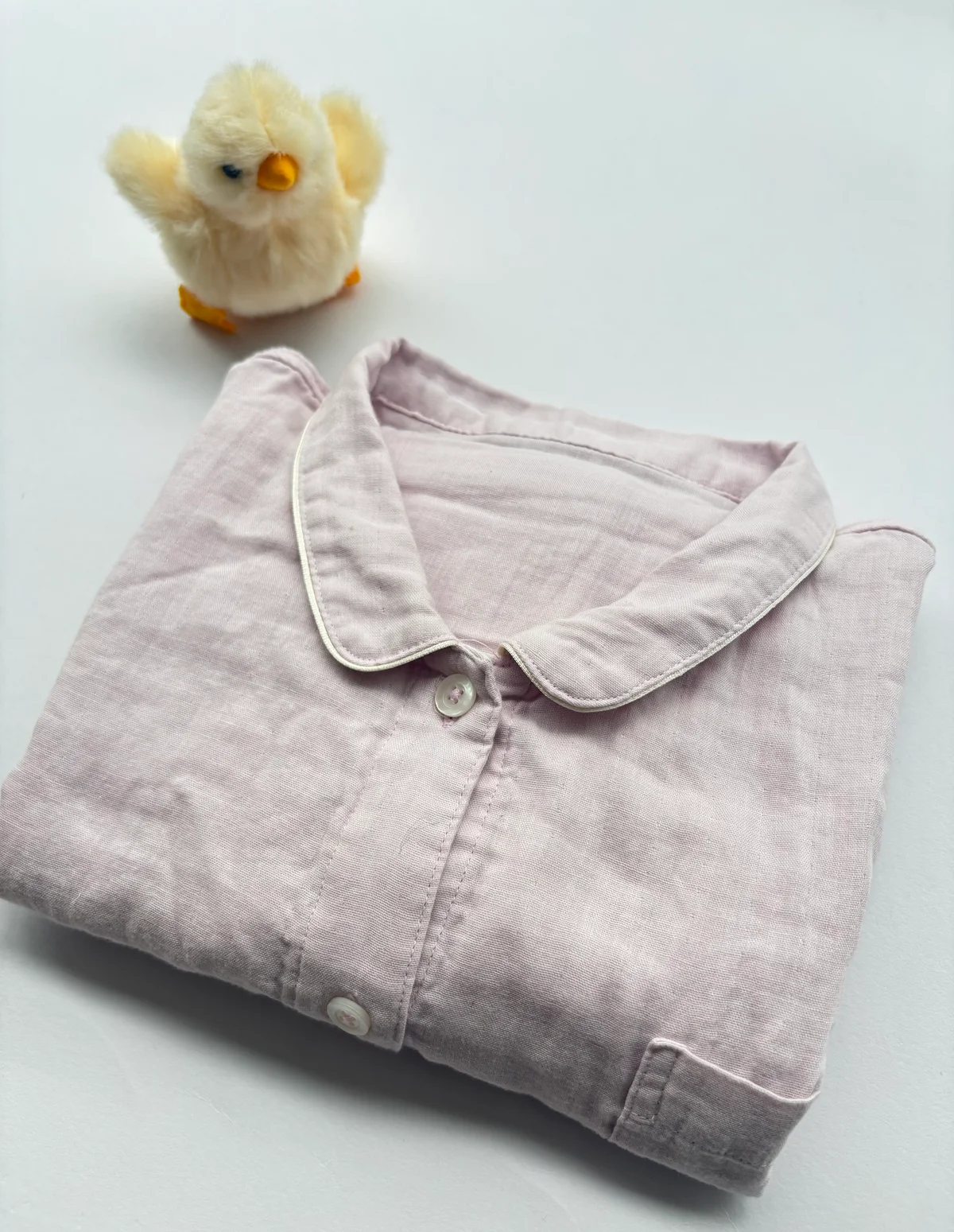 Fitte ダブルガーゼ 長袖長パンツ パジャマ