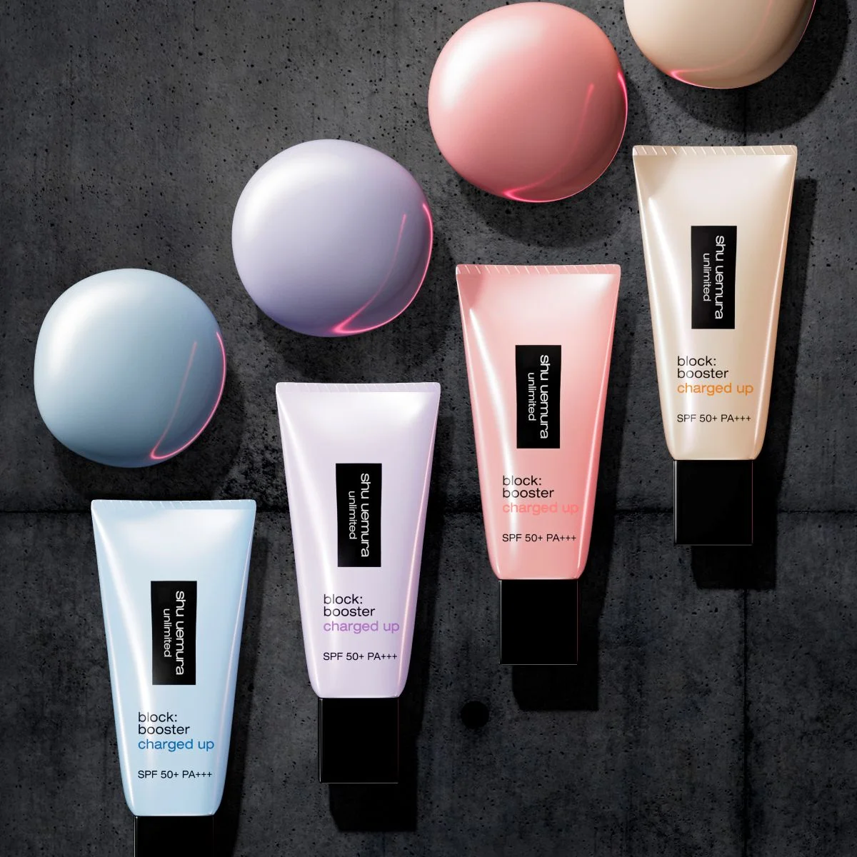 シュウ ウエムラ アンリミテッド ブロック:ブースター アドバンスト SPF50+・PA+++ 全4色 30ml 各￥5,830〈編集部調べ・2026年3月4日発売〉