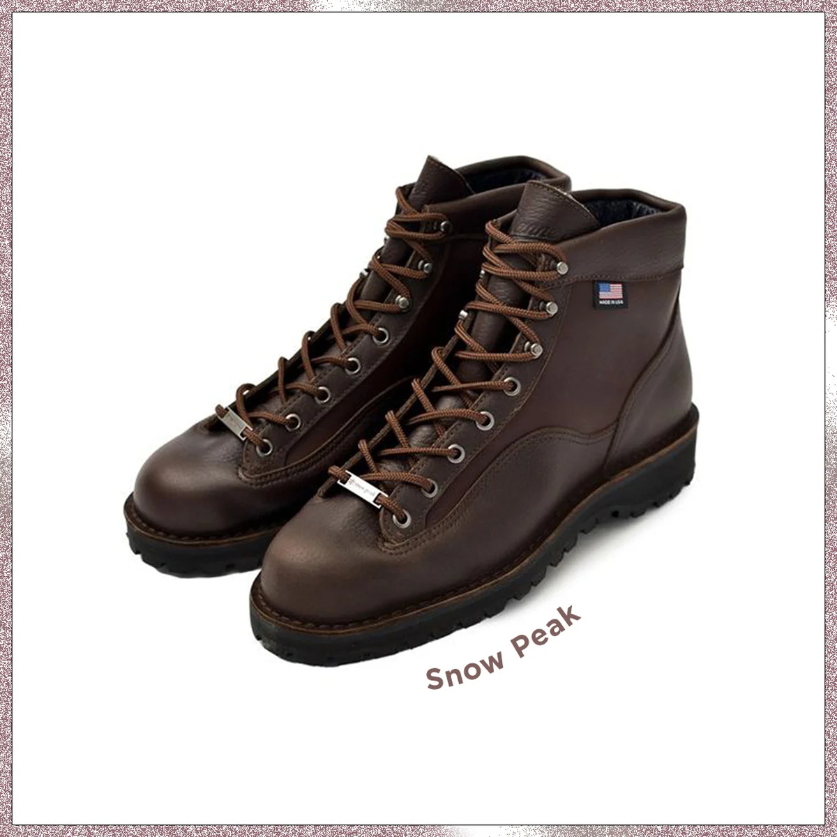 スノーピークとダナーがコラボレートしたSP ダナーライト2