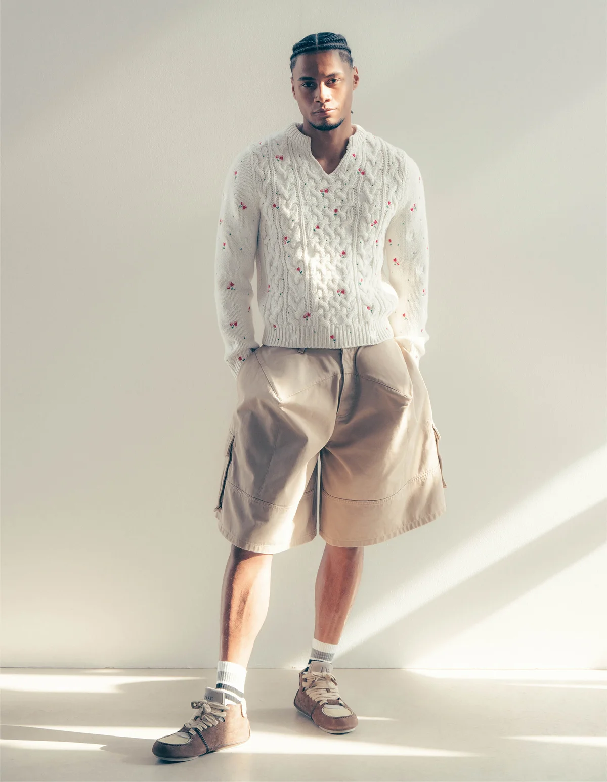 SPUR4月号に登場した中島佑気ジョセフ