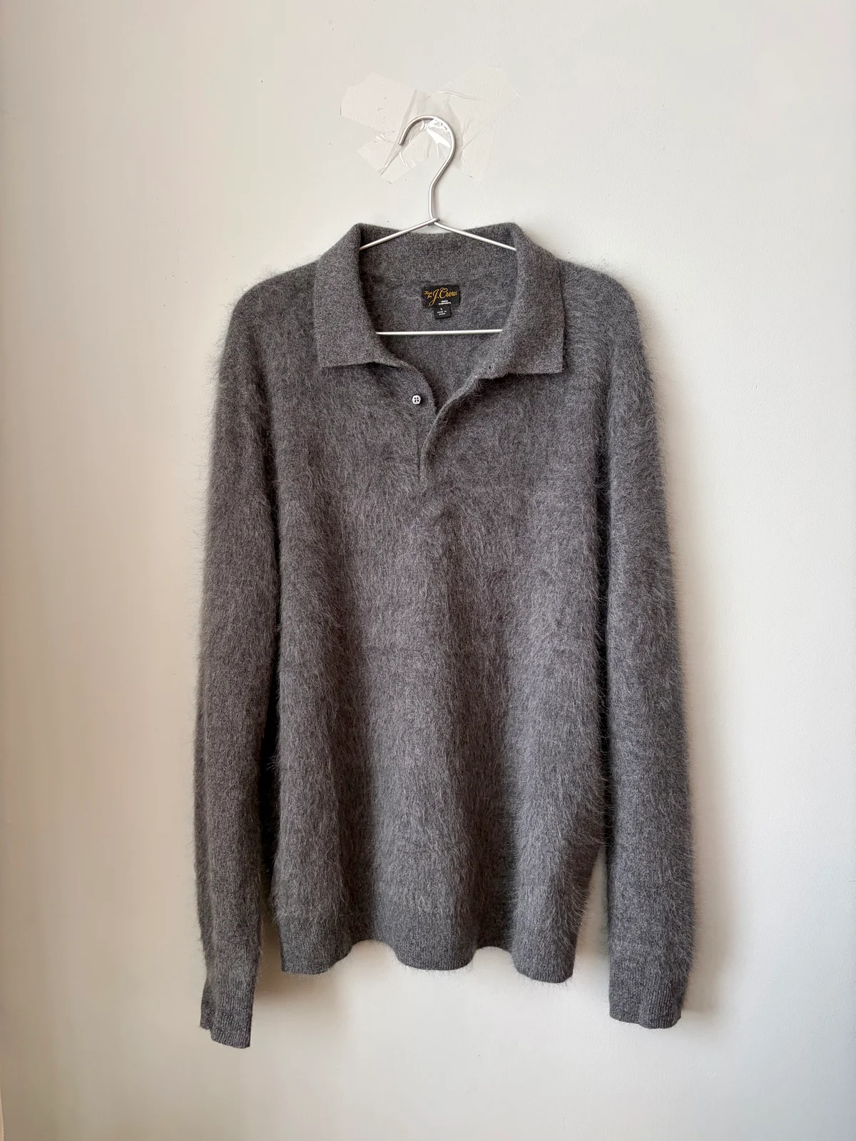 J.CREWのカシミヤセーター（ポロ）