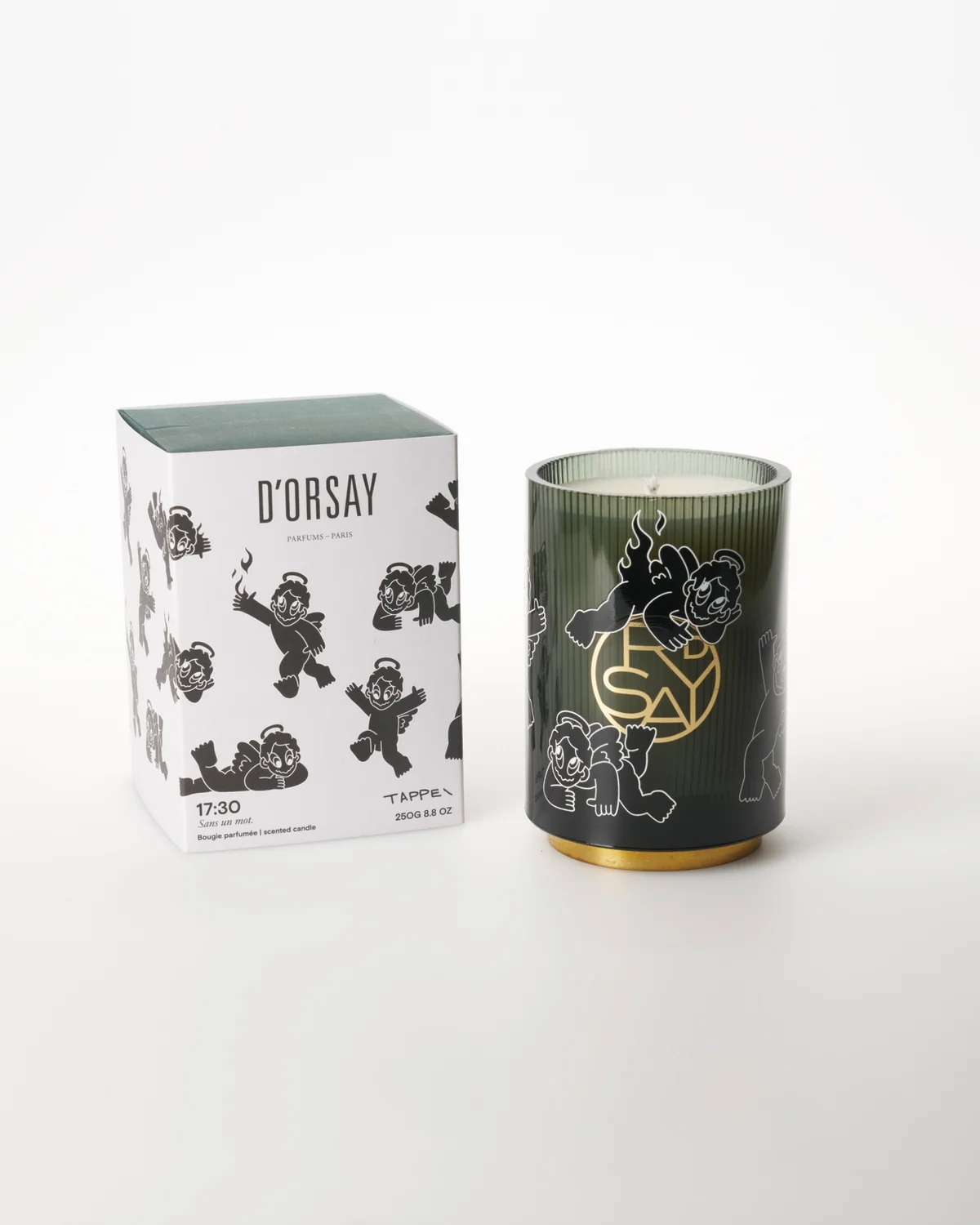 D’ORSAY × TAPPEI センティドキャンドル 17:30 ソン ザン モ  250g ￥29,700〈2026年4月10日発売〉