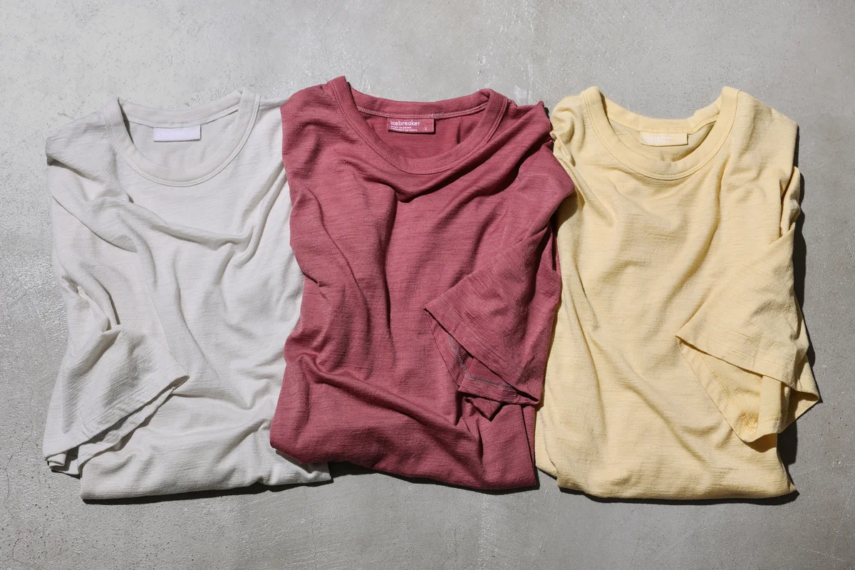 アイスブレーカーのネイチャーダイシリーズのTシャツ。