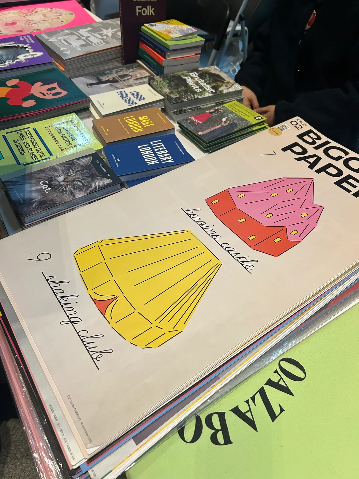 TABF Tokyo Art Book Fair 東京都現代美術館　ブックフェア　香港　イギリス　ブース