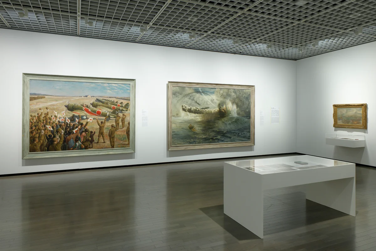東京国立近代美術館 「コレクションを中心とした特集 記録をひらく 記憶をつむぐ」 会場風景