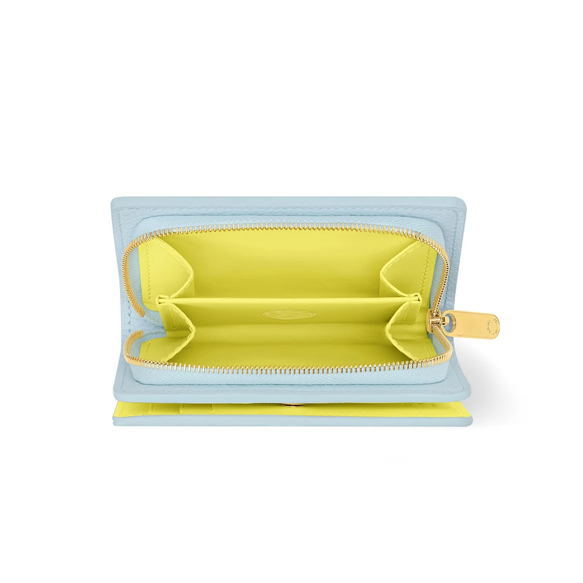 ルイ・ヴィトンの財布、日本限定「ポルトフォイユ・クレア」のコインポケットの内側