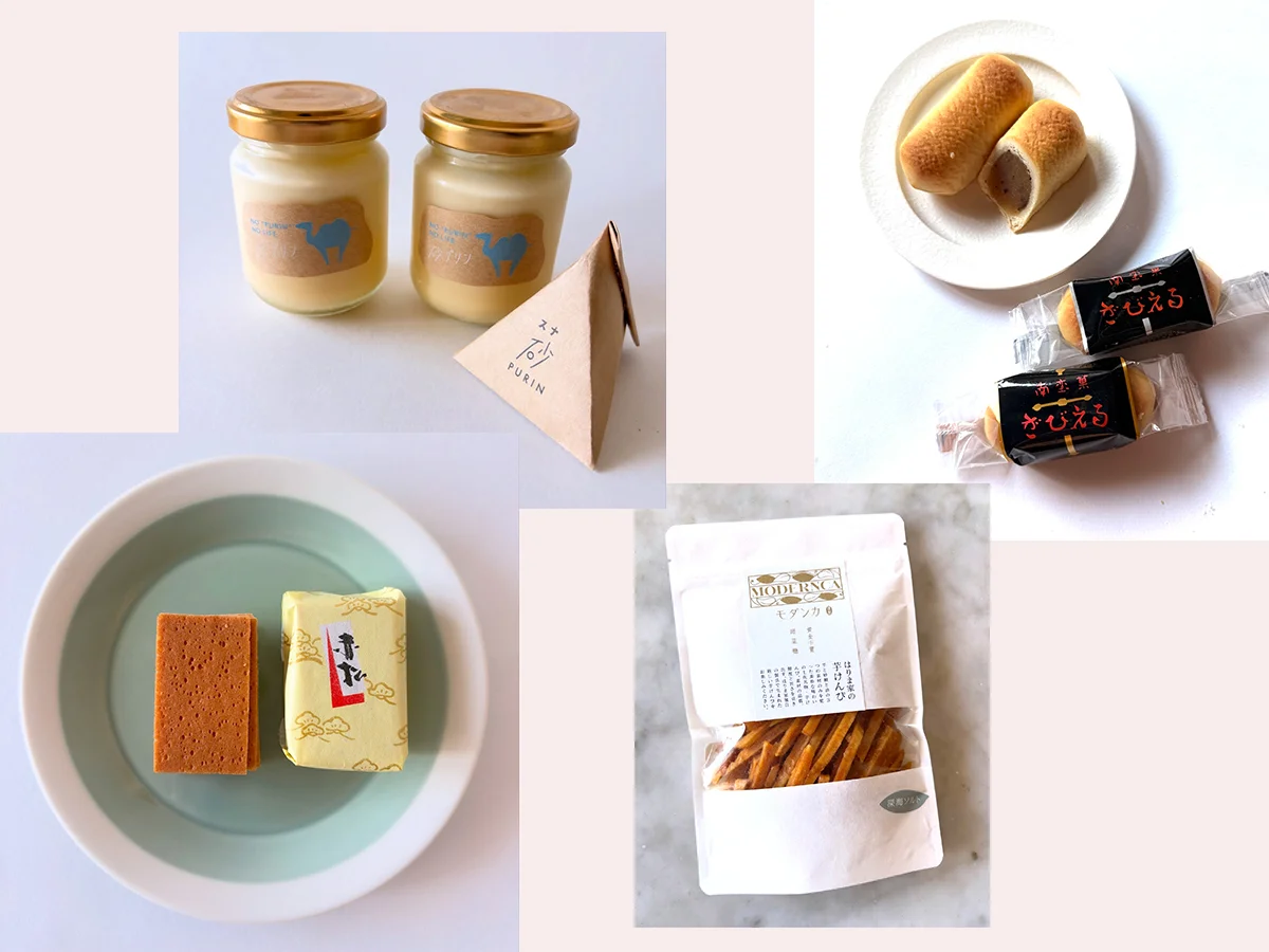 伊豆から鳥取、高知や九州まで。大分土産「ざびえる」や鳥取プリン、温泉まんじゅうなど、編集部員が愛する地方の名品おやつを紹介する「地方土産スイーツ」後編をお届け！