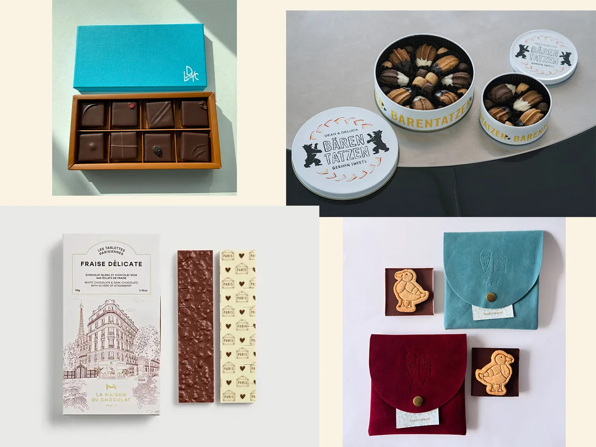 SPURおやつ部推薦のチョコレート、ディーン＆デルーカ、ラ・メゾン・ド・ショコラ、tealなど限定の味も見逃せない！