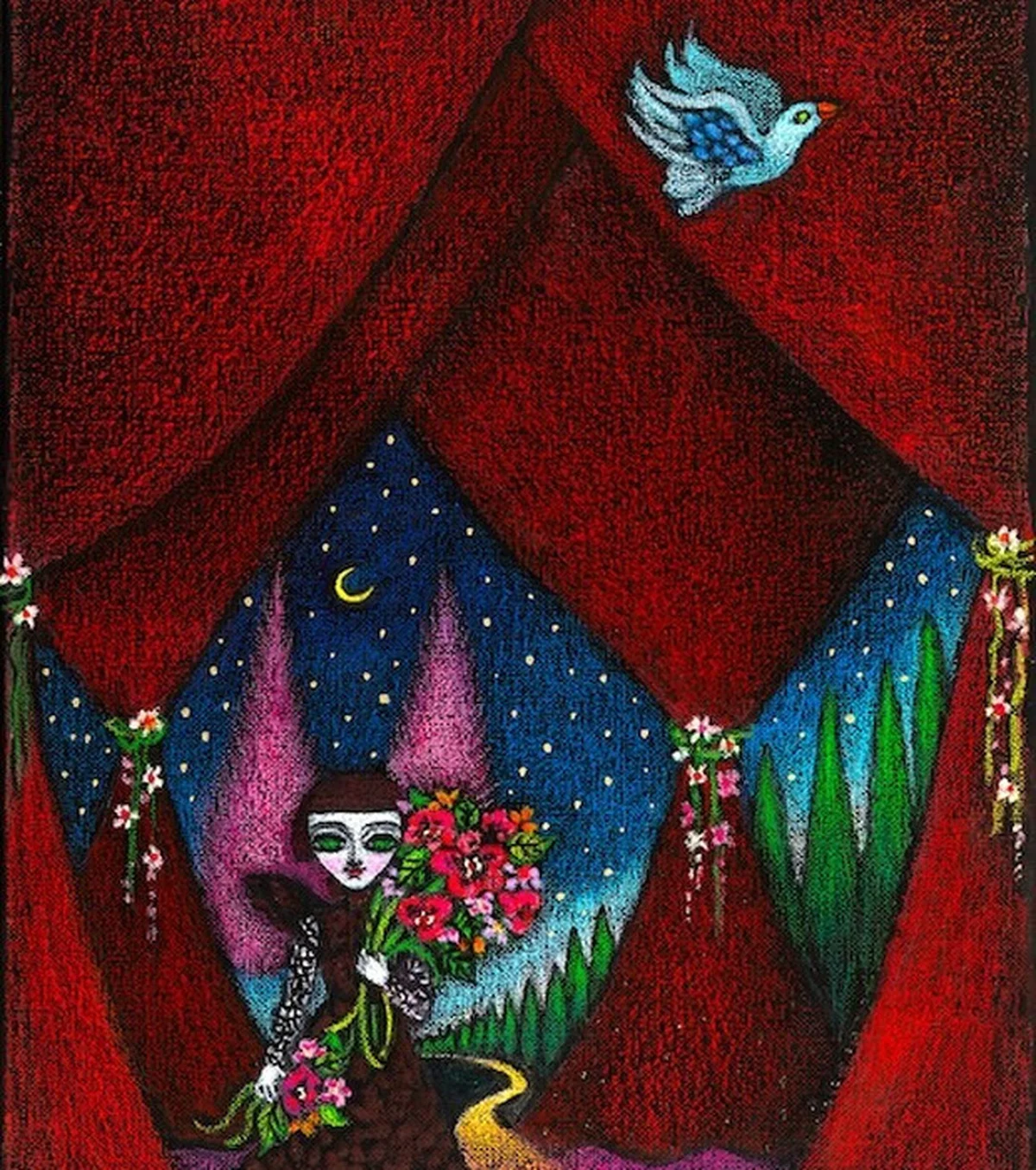 木から受ける智慧や愛を感じる新作絵画に注の画像_2