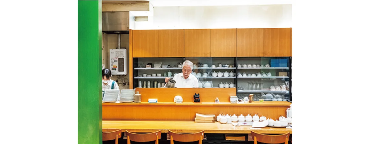 喫茶店 Tea House TAKANO　オーナーの高野さん