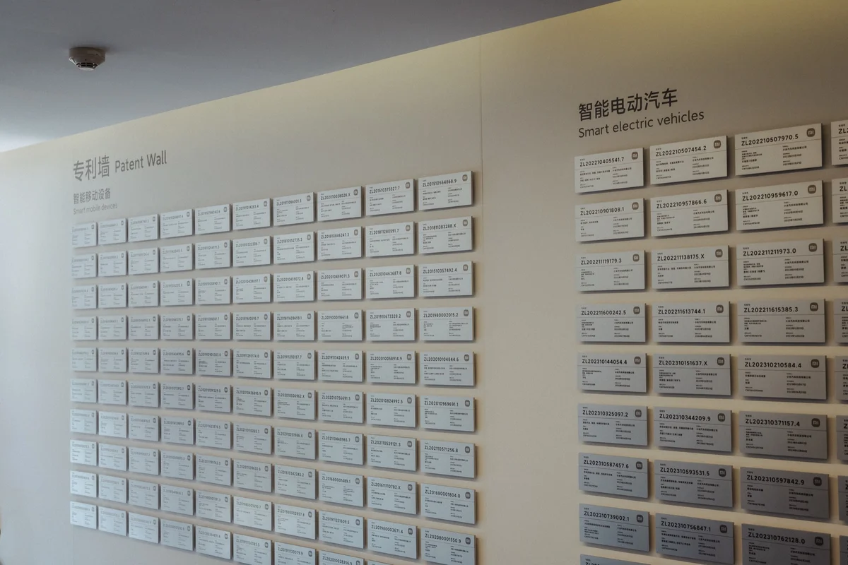 Xiaomi本社 スマホ開発ラボの廊下