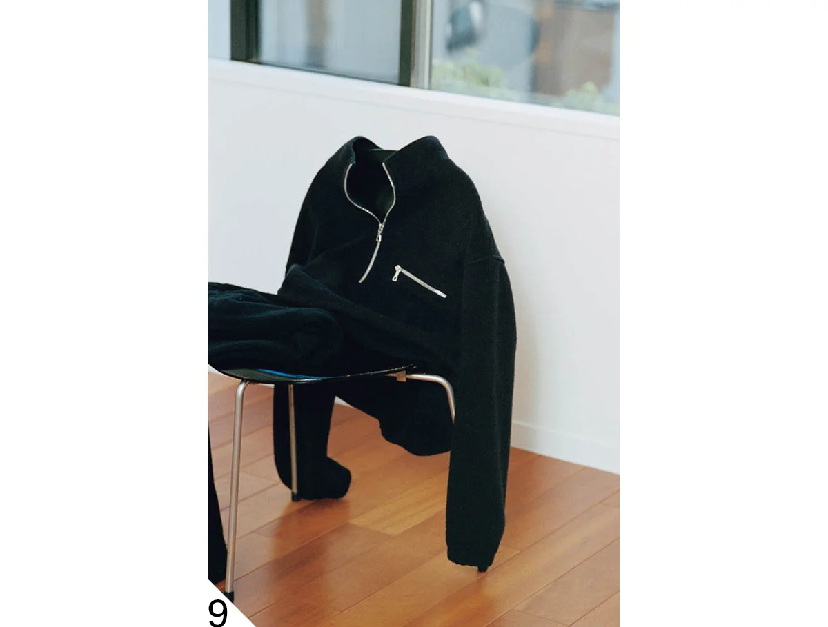 リアのフリース