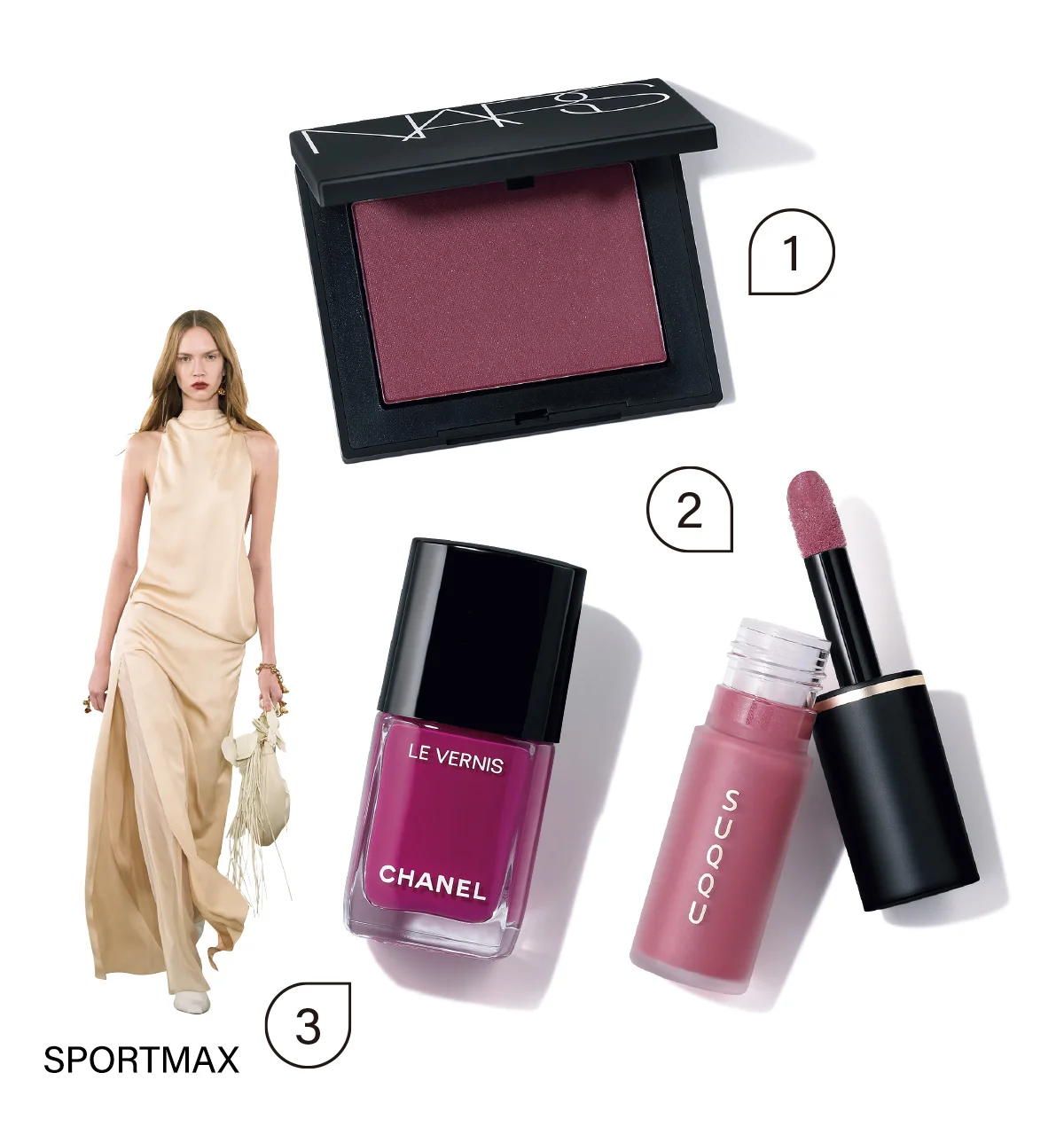 ブラッシュ N 962 NARS　コンプレクション フェイス カラー 05 SUQQU　ヴェルニ 387 シャネル