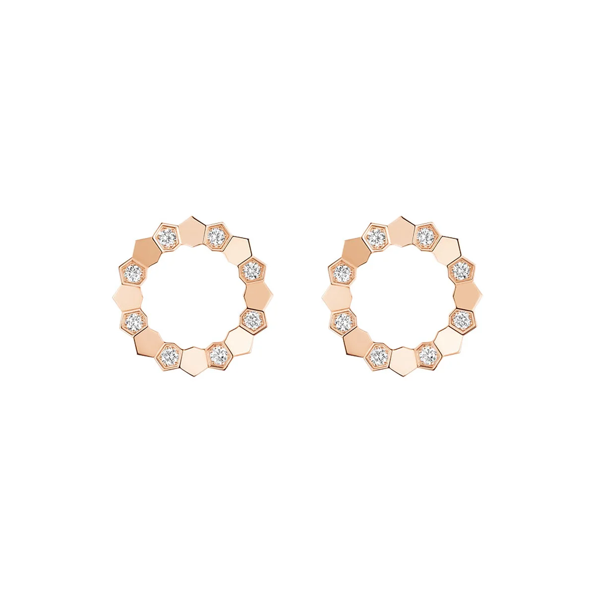 「ビー ドゥ ショーメ」コレクション イヤリング〈PG、ダイヤモンド〉￥658,900