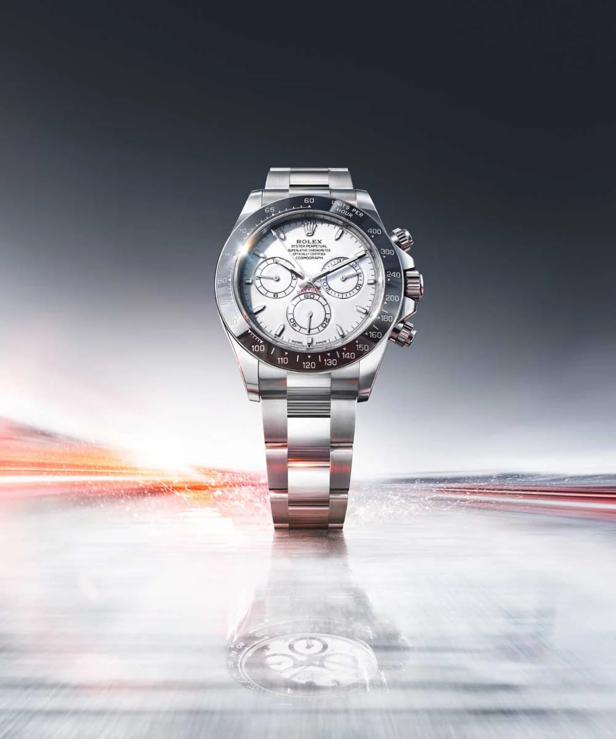 「オイスター パーペチュアル コスモグラフ デイトナ」ウォッチ〈オイスタースチール、Pt、自動巻、ケース径40mm〉※価格、発売時期未定