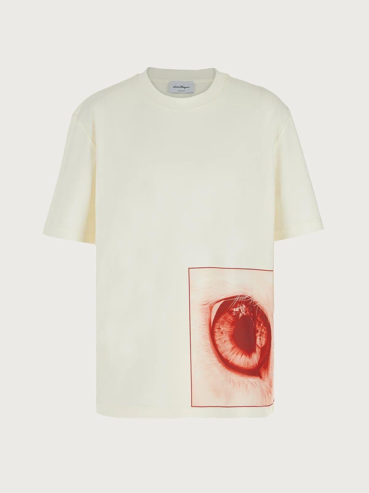 フェラガモの干支のうさぎをテーマにした2023年のカプセルコレクションのTシャツ