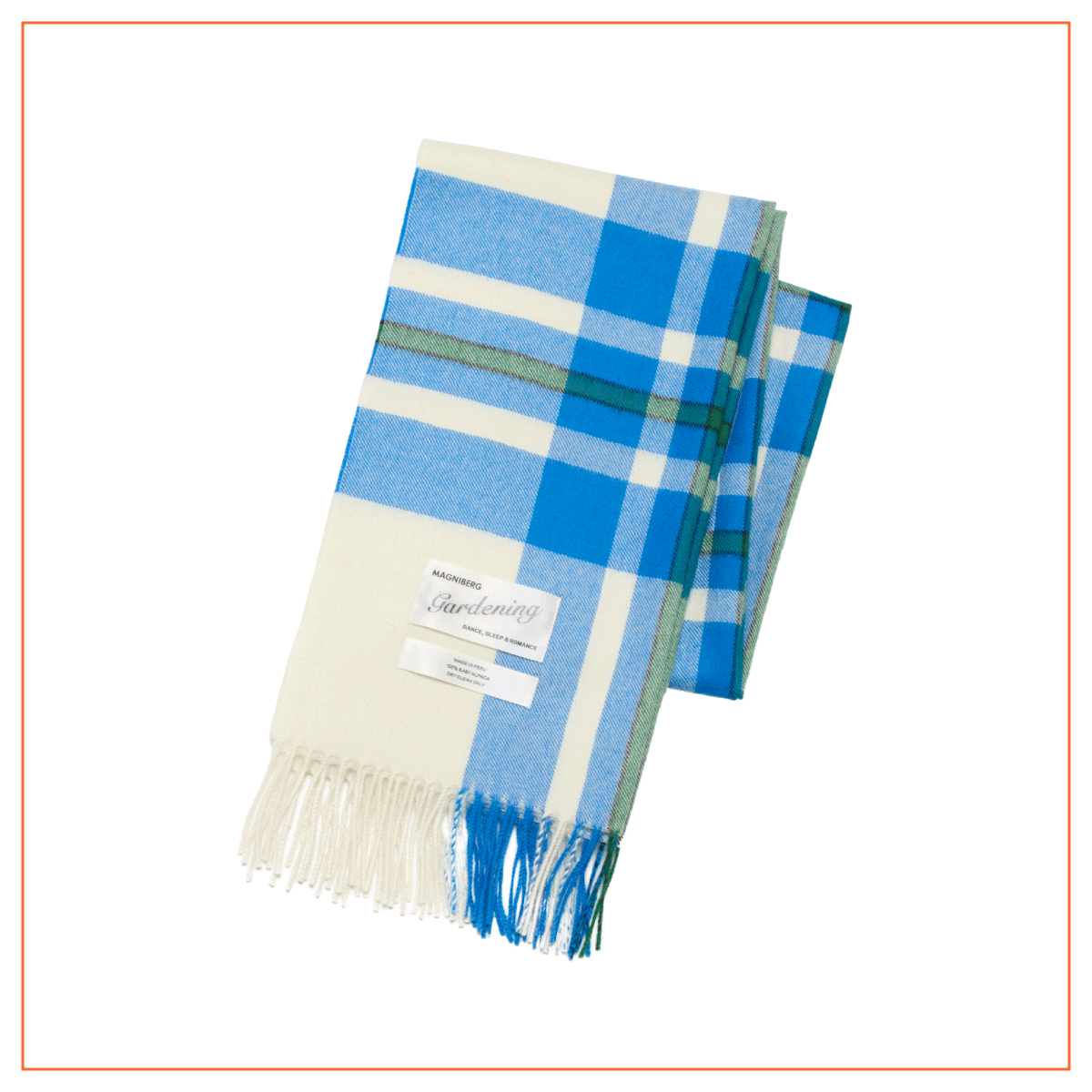 2025年冬の防寒対策　あったか小物　マフラー　マグニバーグ　