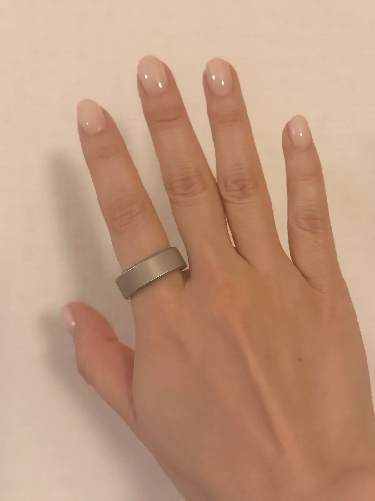 オーラリングの着用イメージ