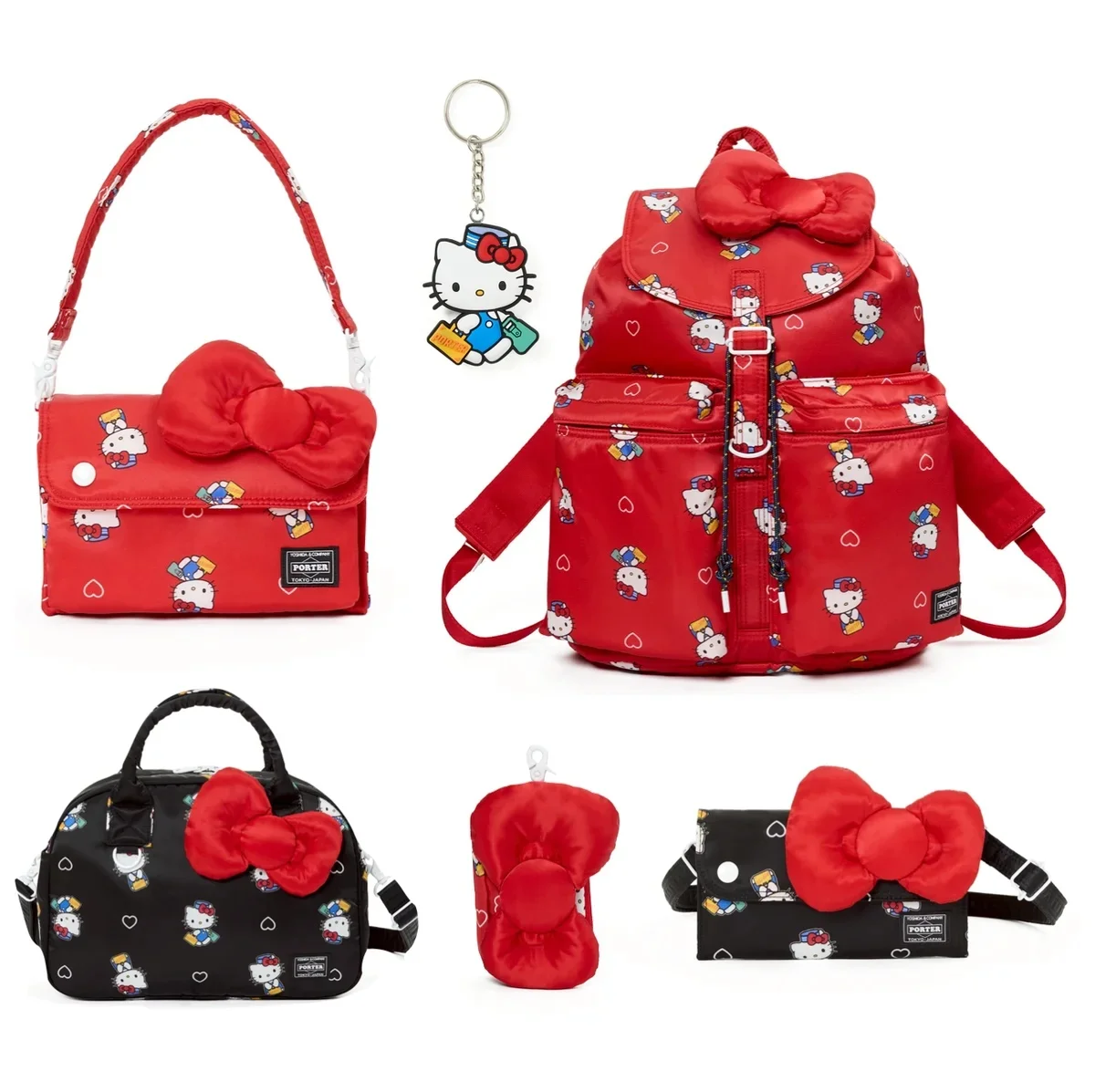 PORTER(ポーター)とHELLO KITTY(ハローキティ)とのコラボレーションアイテム