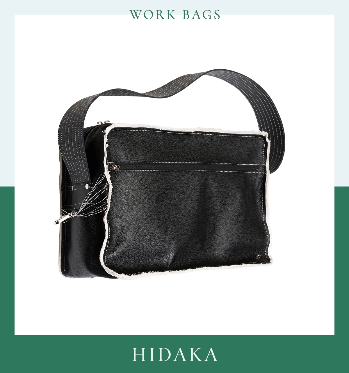 トートバッグ　おしゃれ　レディース　ヒダカ〈H30×W45×D17cm〉￥54,000