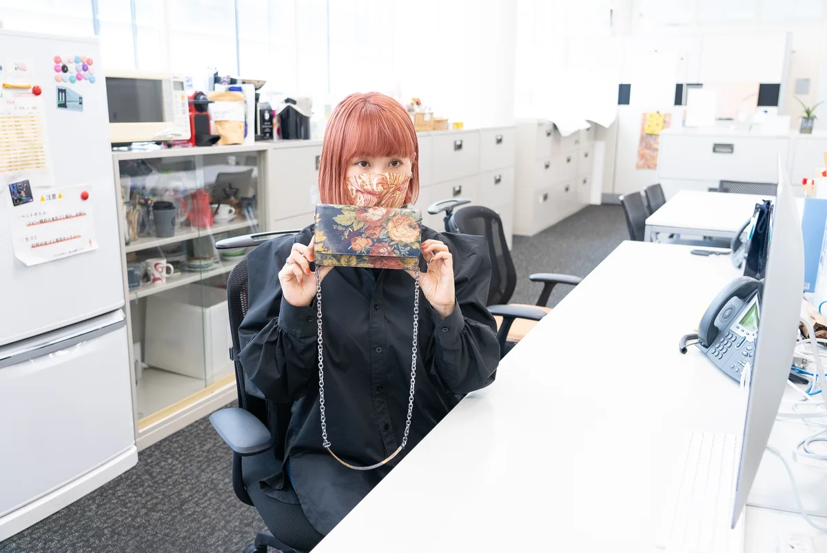 SPURデジタルエディター秋山のメゾン マルジェラ チェーンウォレット