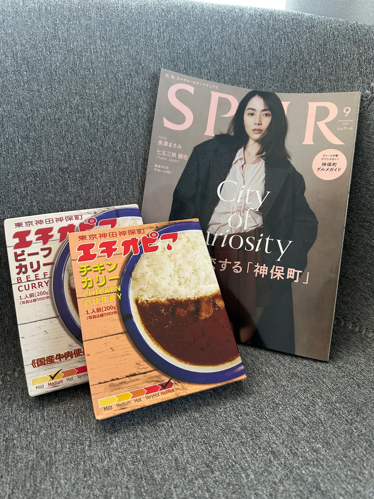 エチオピア　ビーフカリー　チキンカリー