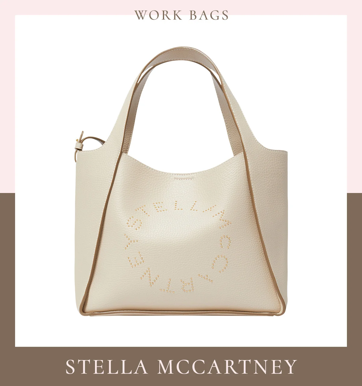 トートバッグ　通勤バッグ　ステラ マッカートニー　STELLA MCCARTNEY　〈H22×W31.5×D13cm〉￥160,600