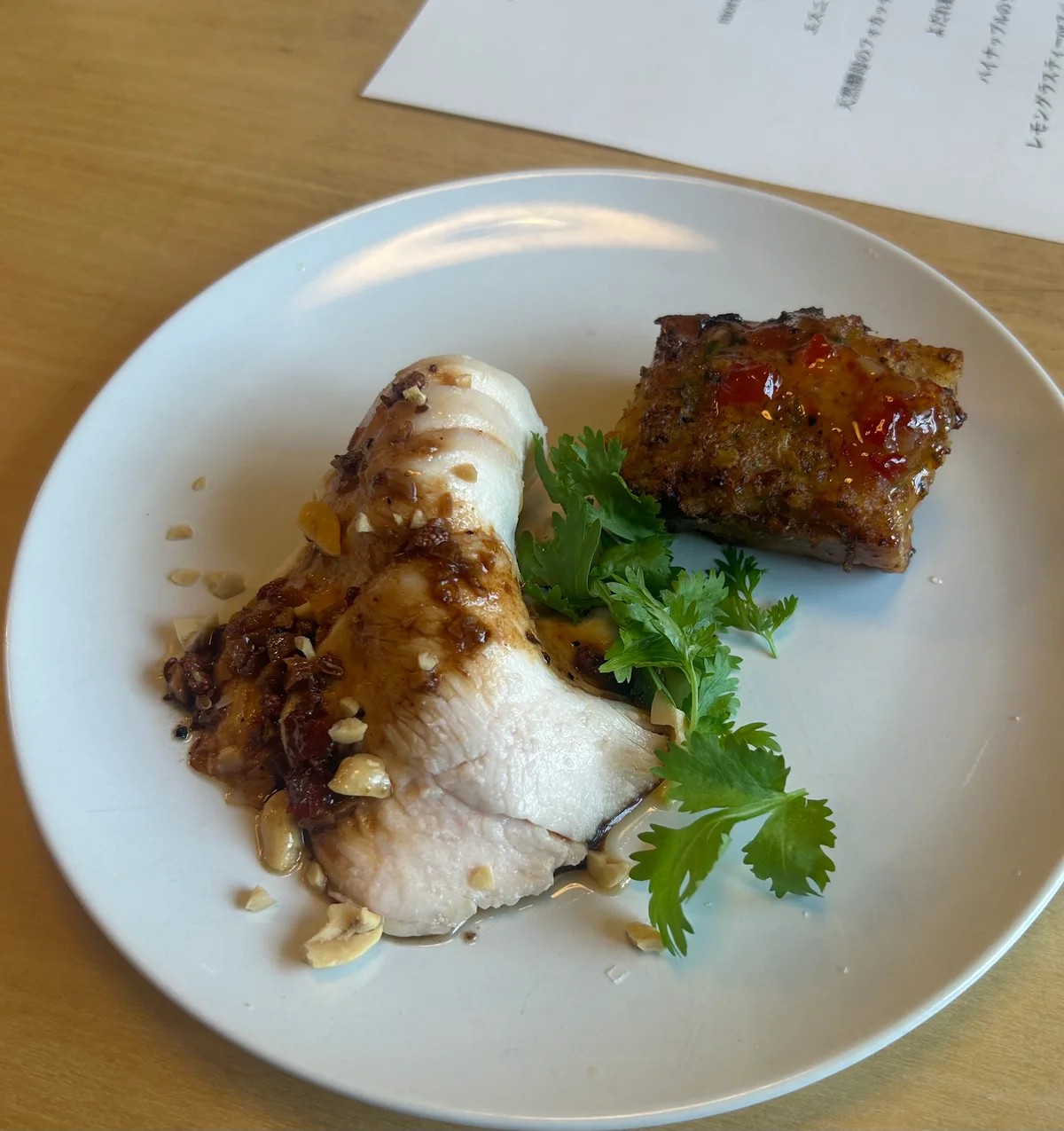 Que c'est beau  ガゼボ 清澄白河　モーニング　料理　