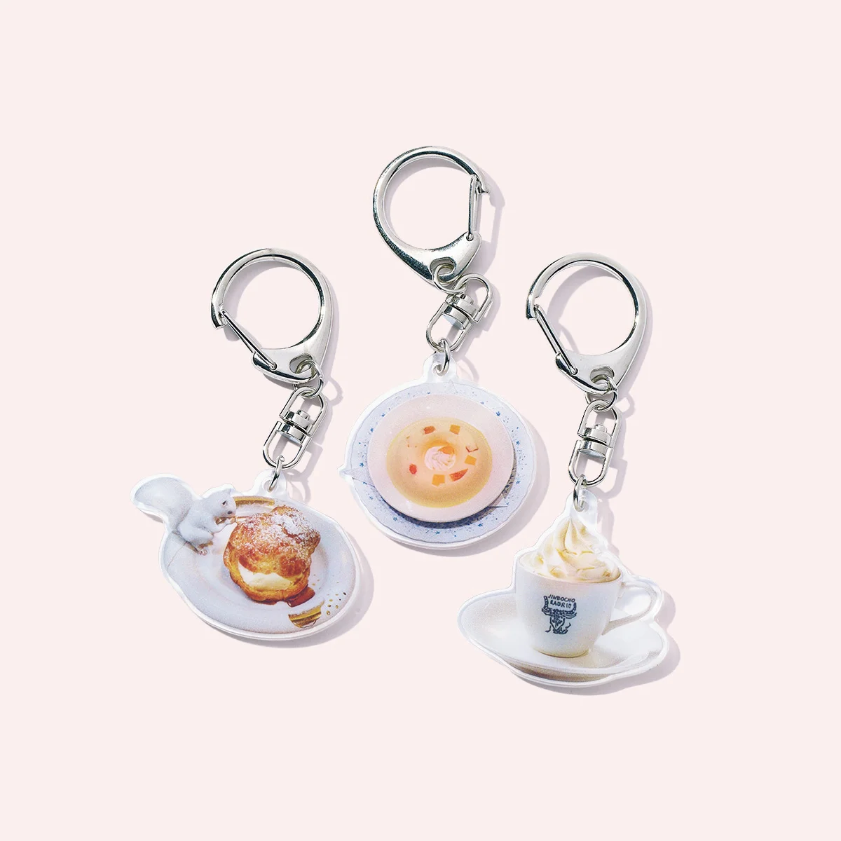 ケンエレブンシツ　キーホルダー　カプセルトイ