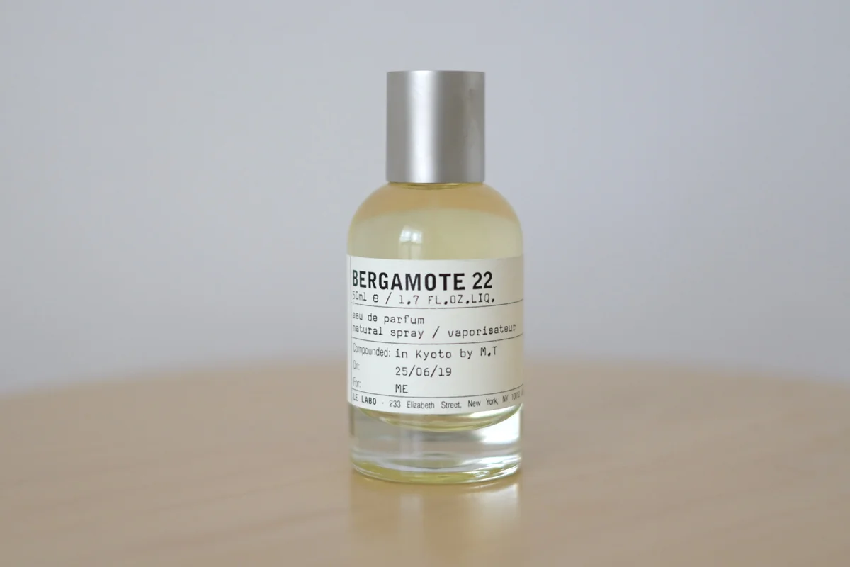 ル ラボのフレグランス「BERGAMOTE 22」