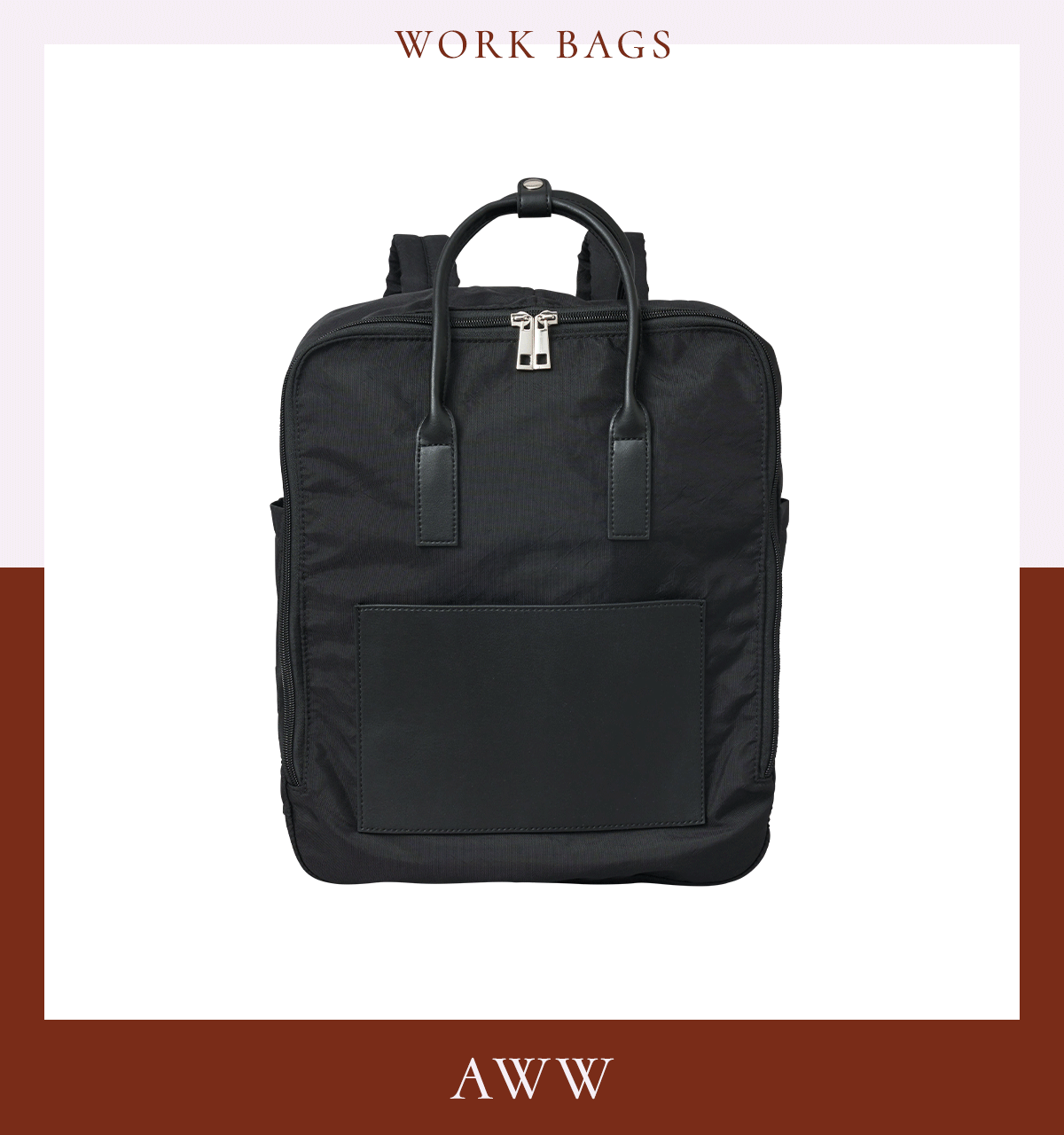 リュック　通勤バッグ　おしゃれ　レディース　アウ　バックパック〈H37×W30×D13cm〉￥16,800