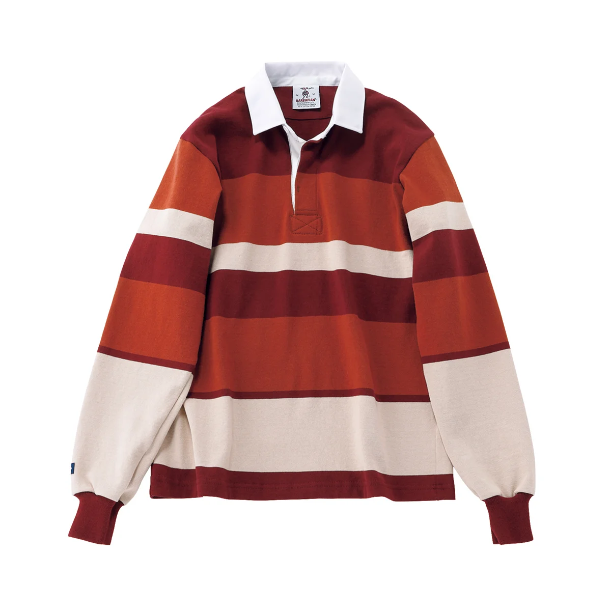 ラガーシャツ￥17,600／グリフィンインターナショナル（バーバリアン）