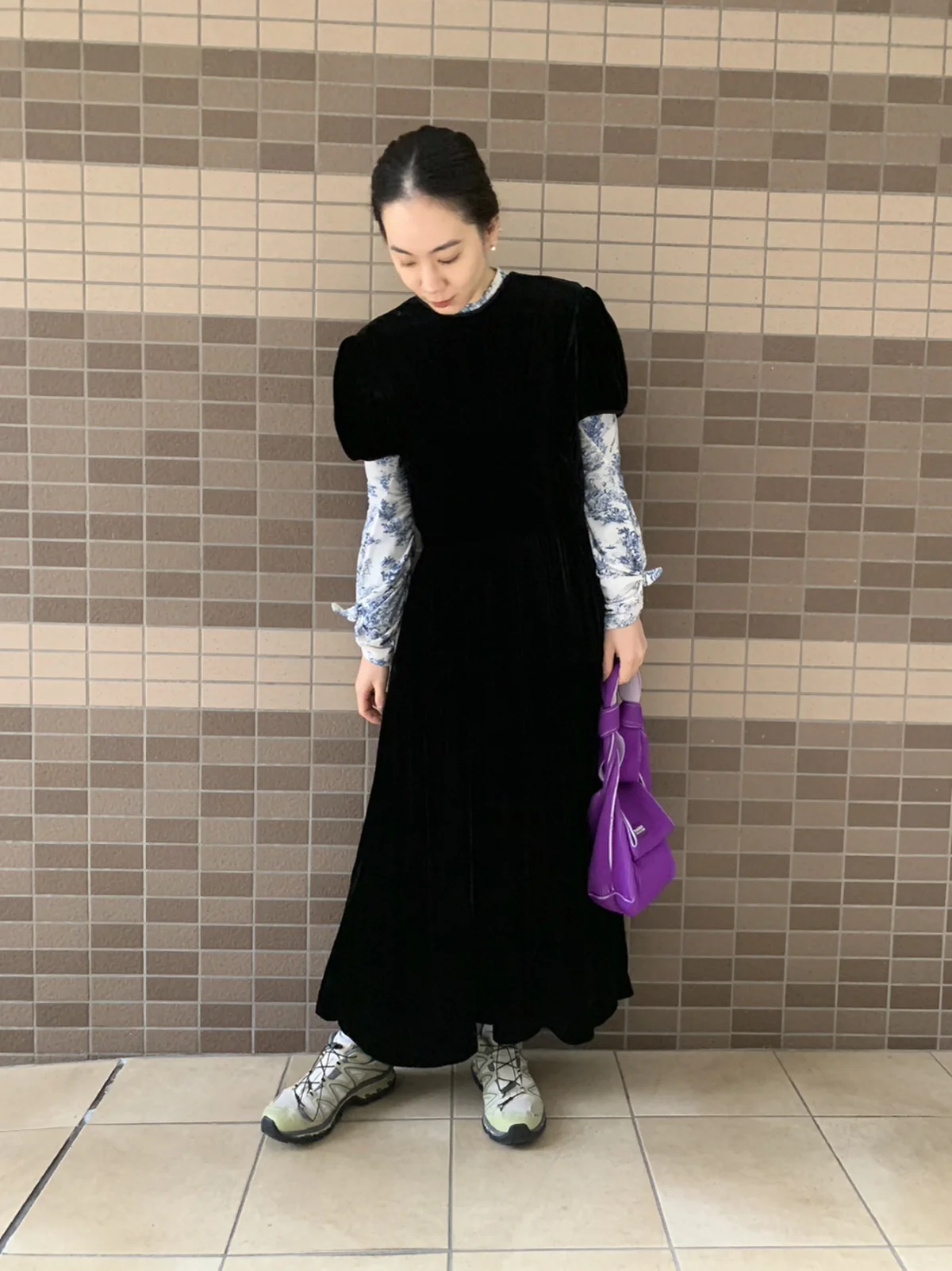 小笠原夏未さんのファッションスナップ