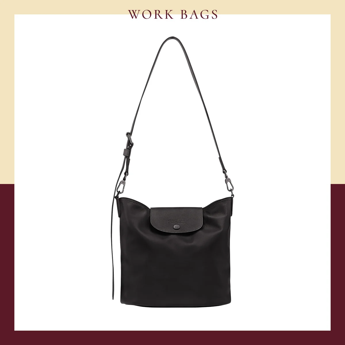 2025年秋冬最新バッグ　ロンシャン　ショルダーバッグ　おしゃれ　おすすめ　レディース　通勤　〈H24×W25.5×D19cm〉￥96,400