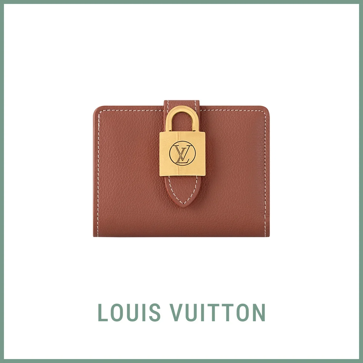 財布　ルイ・ヴィトン　LOUIS VUITTON　「ポルトフォイユ･ロウキー･コンパクト」〈H8.5×W11×D2cm〉￥146,300