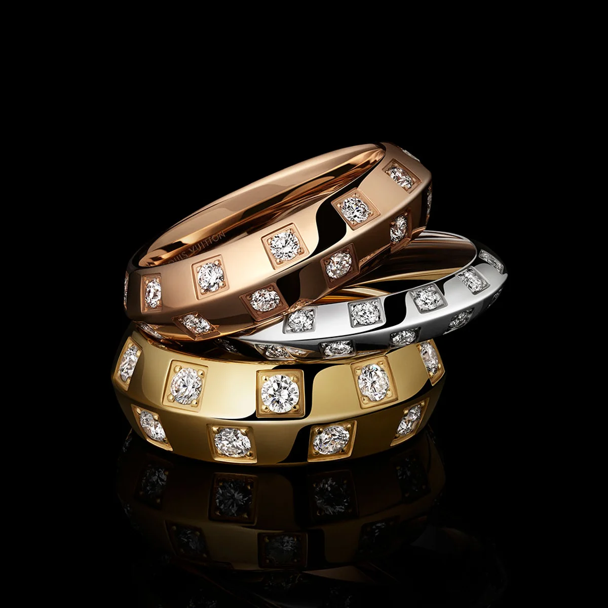 「ル ダミエ ドゥ ルイ･ヴィトン」リング