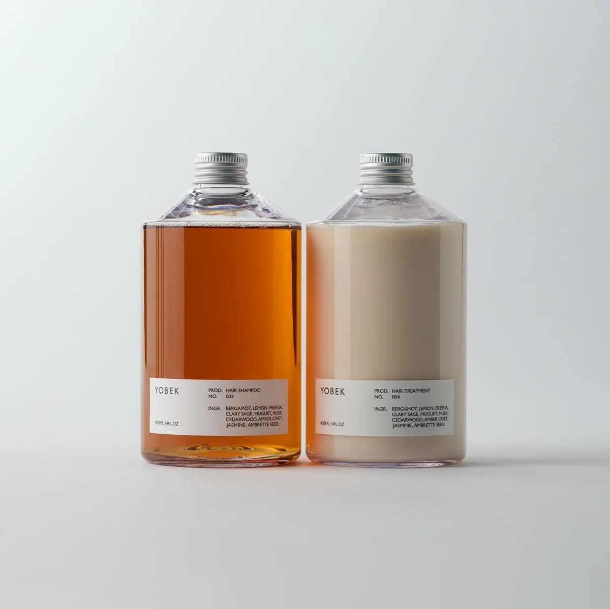2024年4月にローンチしたセルフケアブランド、ヨベクのシャンプー＆トリートメント ギフトセット