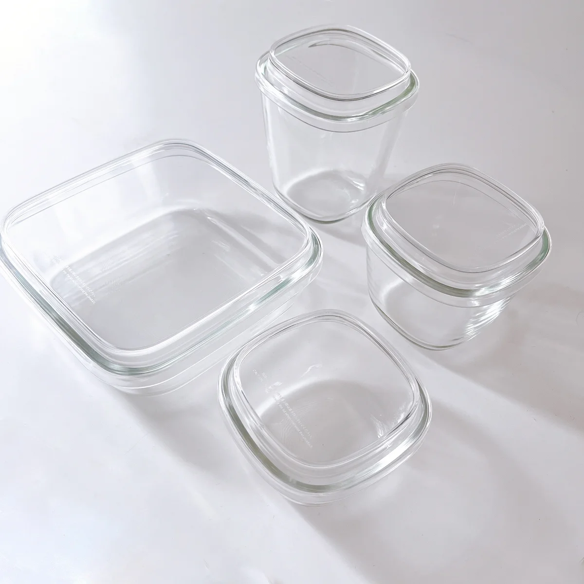 無印良品のおすすめ　蓋をしたままレンジで使える　耐熱ガラス容器