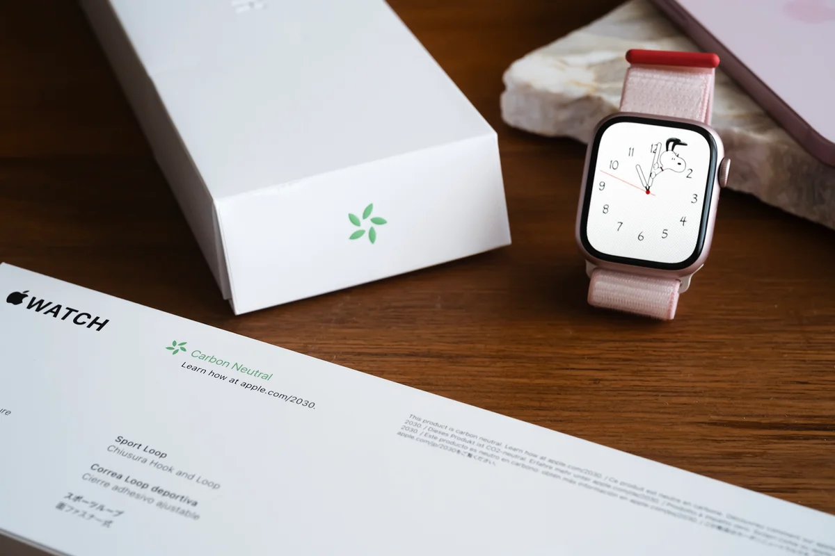 Apple初のカーボンニュートラルなApple Watch