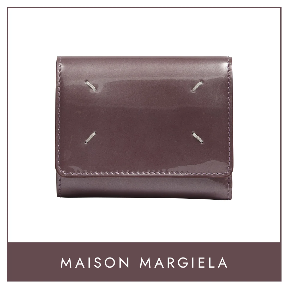 財布　メゾン マルジェラ「4ステッチ ウォレット」〈H8×W10.5cm〉￥104,500