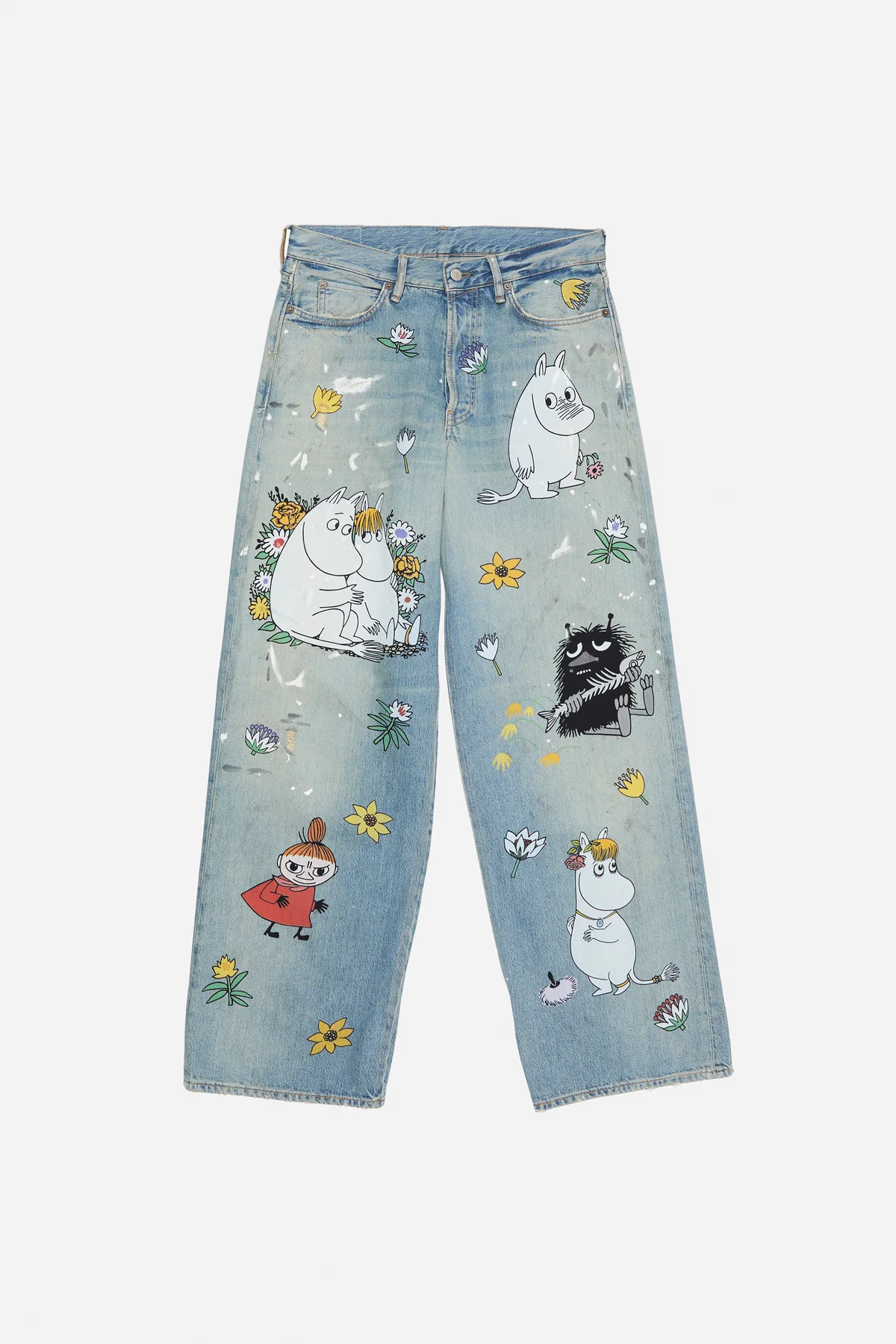 「アクネ ストゥディオズ×ムーミン」カプセルコレクション、デニム