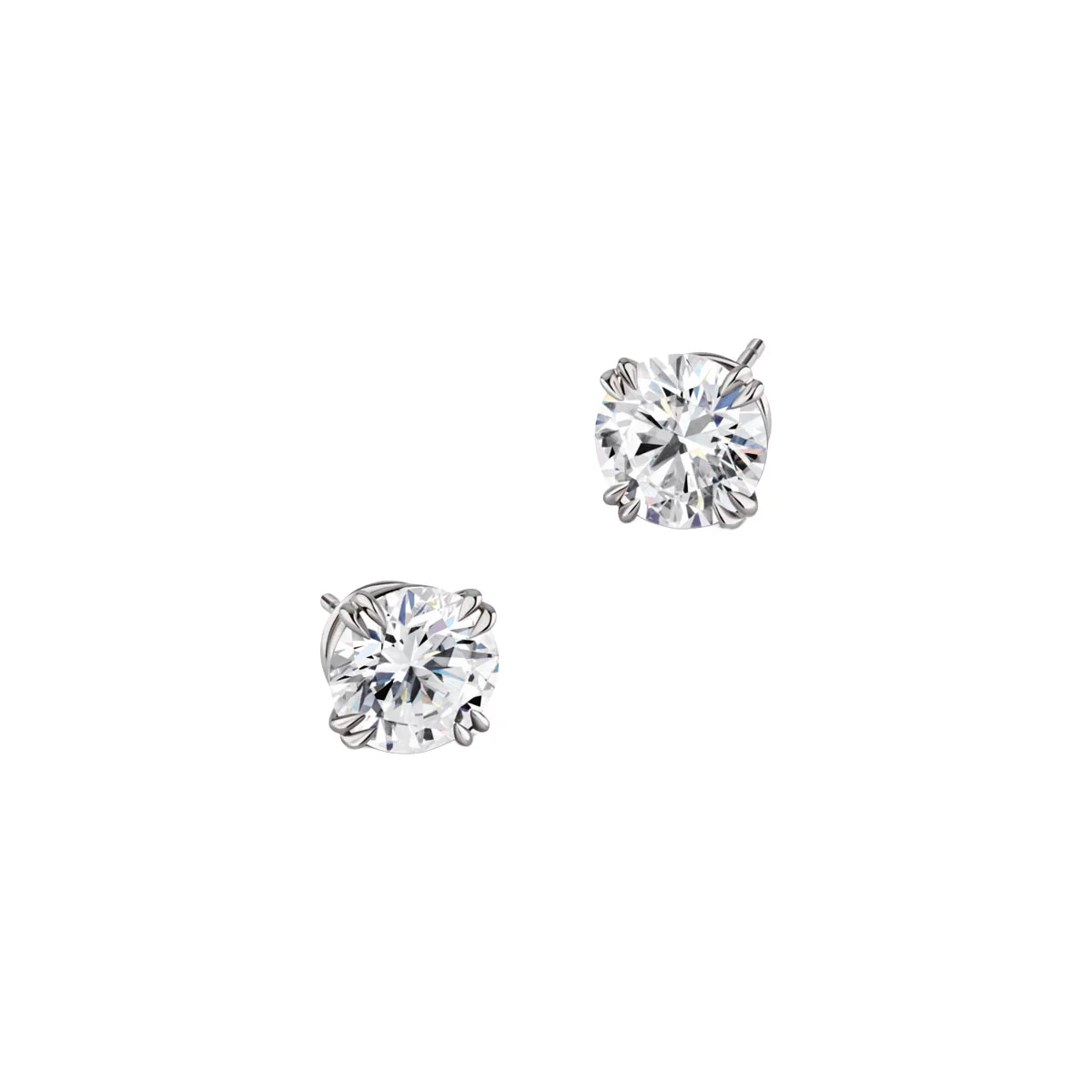 ハリー・ウィンストンの一粒ダイヤピアス