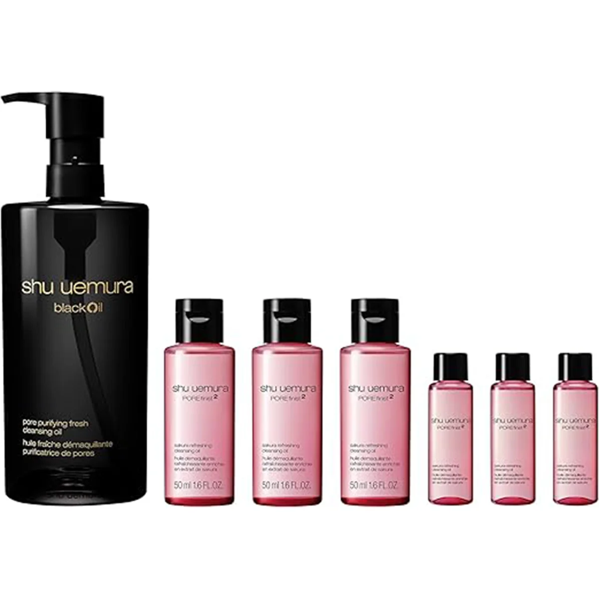 shu uemura(シュウ ウエムラ) ブラック & フレッシュ 毛穴クレンジング キットメイク落とし
