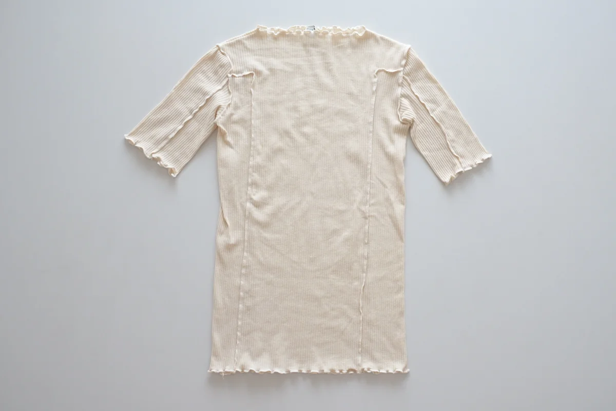 ベースレンジ「Omato」Tシャツのオフホワイト