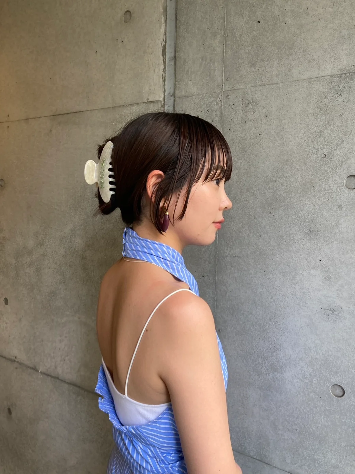 セルフスナップ　ヘアアクセサリー　バレッタ　メゾンスペシャル　MAISON SPECIAL