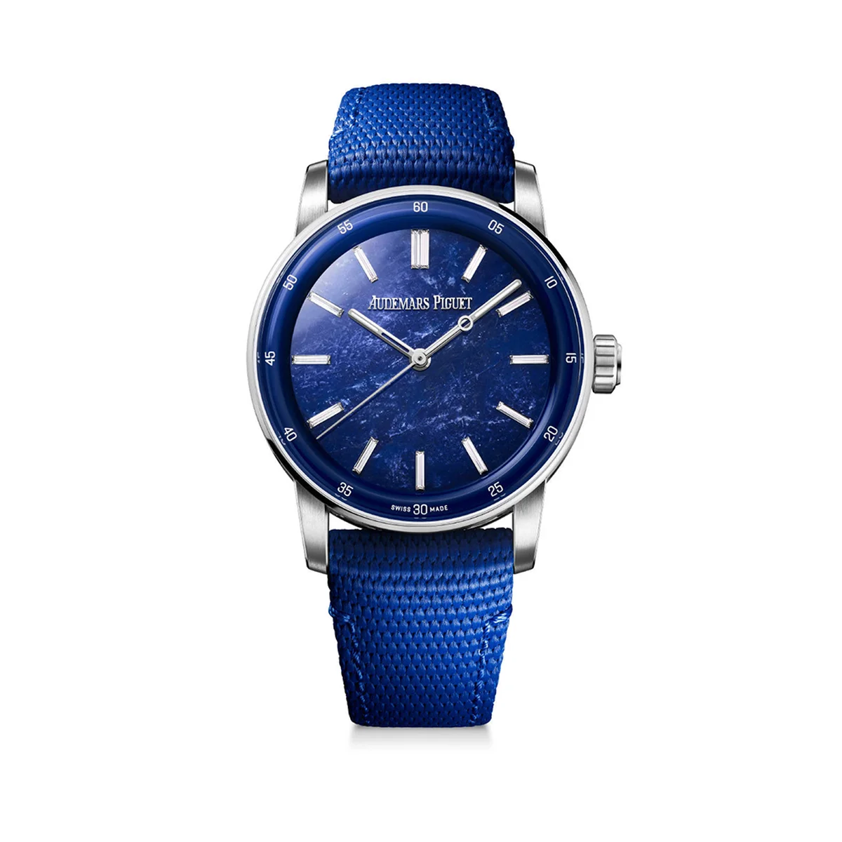 「CODE 11.59 バイ オーデマ ピゲ オートマティック」ウォッチ〈WG、ソーダライト、ダイヤモンド、自動巻き、ケース径41mm〉※価格要問合せ、日本限定