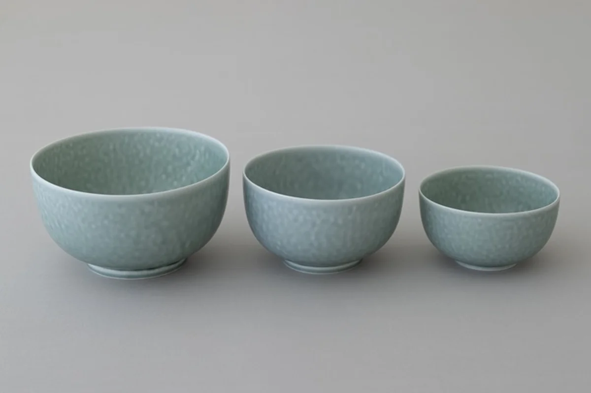 「ReIRABO」（左から）Redonburi￥3,960、kodonburi￥3,080、gohan chawan￥2,750