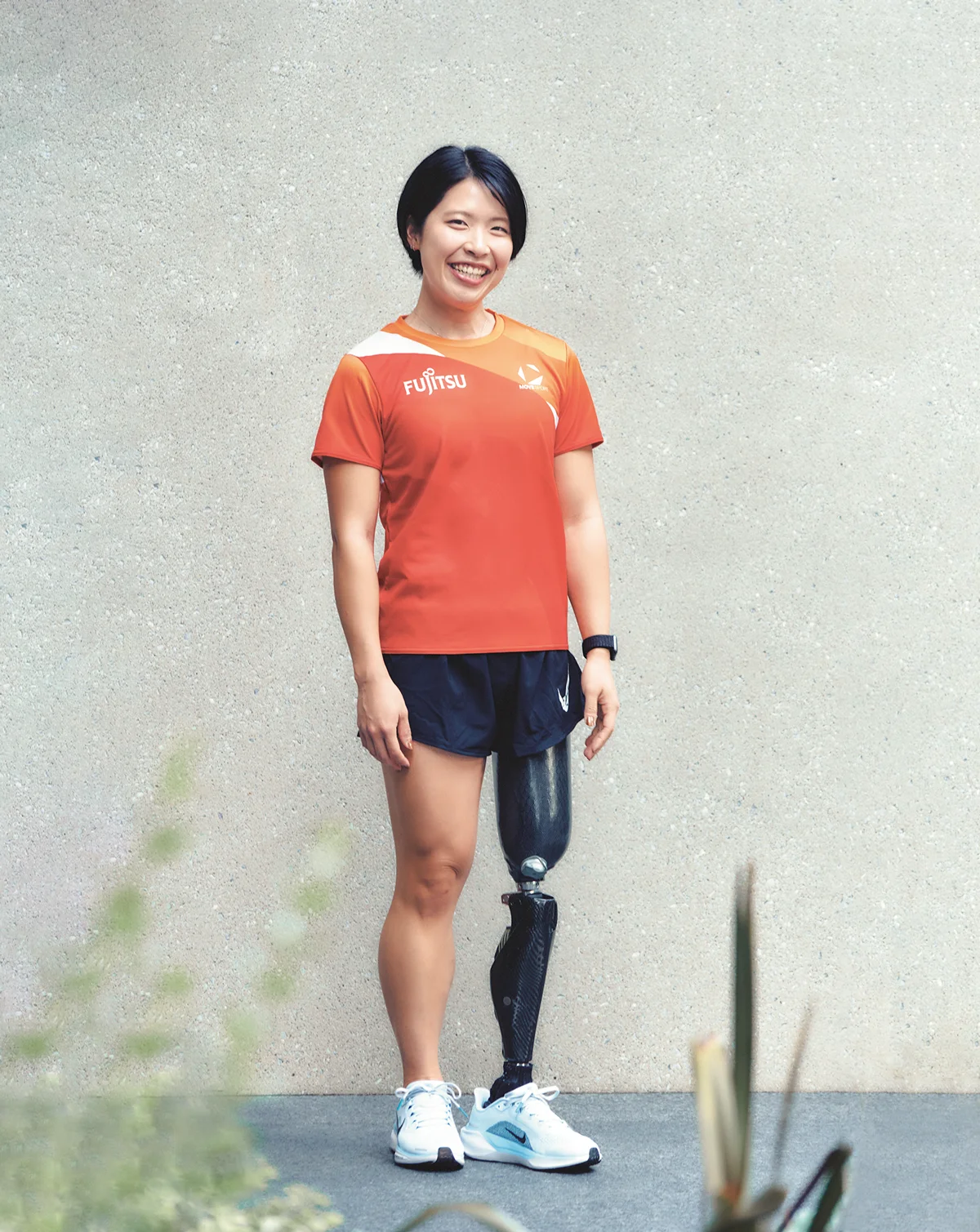 SPUR12月号 兎澤朋美 パラ陸上