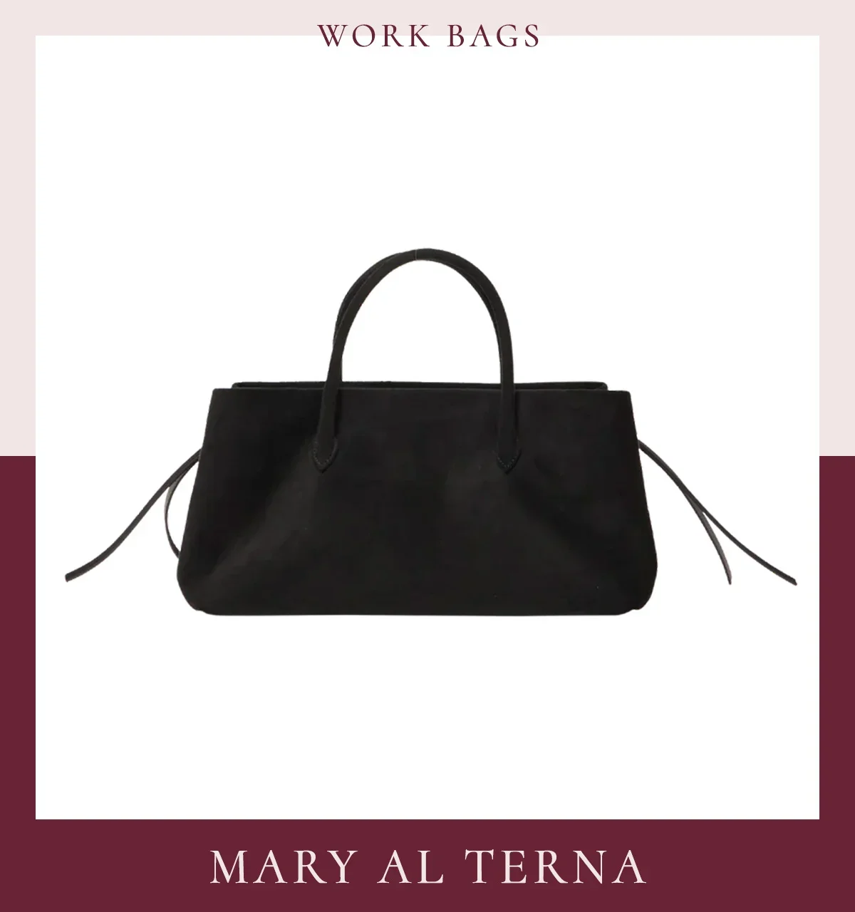 メアリ オル ターナ　MARY AL TERNA　バッグ〈H26×W40×D20cm〉￥55,000