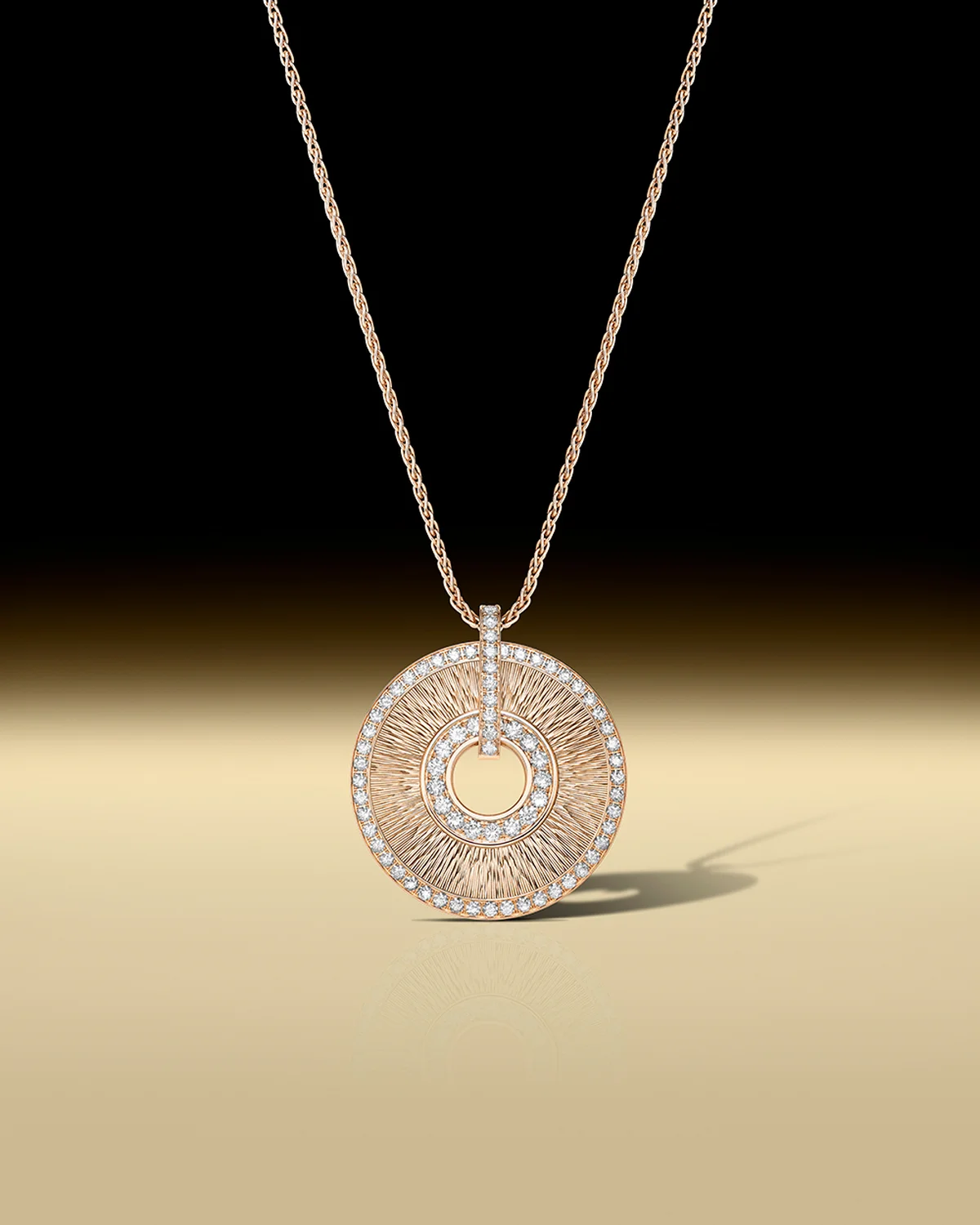 「ポセション」ペンダント〈RG、ダイヤモンド〉¥3,080,000